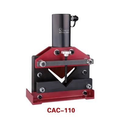 China CAC-110 Mechanical Portable Steel Hydraulic Brass Cutter Busbar Angle Iron Cutter Tool Angle Iron Brass Cutter for sale