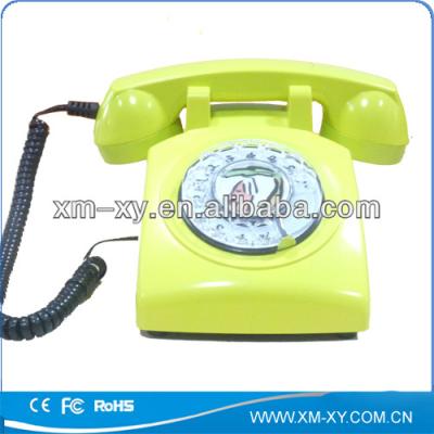 China Hot ! classic 1960 old fashioned land line dailer rotary telephone for sale