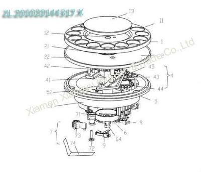 China rotary dial, patented products ZL.201020144317.X for sale