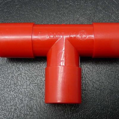 China Non-refillable ABS plastic pipe fitting joint for sale