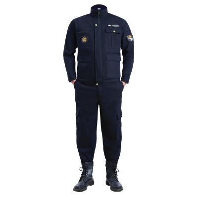 China Breathable Industrial Uniform Overalls for Mining Men's electrowelding anti-ironing and wear resistant tooling suit labor protection suit for sale