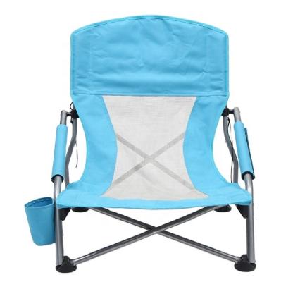 China New Double Iron Coastal Nautica Foldable Plastic Beach Chairs Wholesale Goods For Fat People for sale