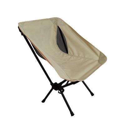 China Wholesale Good Quality Simple Folding Beach Outdoor Portable Folding Fishing Outdoor Camping Moon Chair for sale