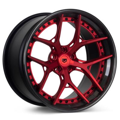 China Vossen S21-01 3 Piece Porsche Wheels 6061-T6 3PC Configurations for sale