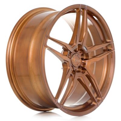 China 6061-T6 Bronze Ferrari Forged Wheels for sale