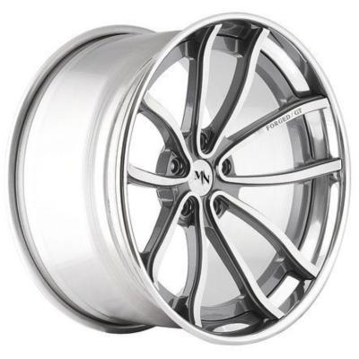 China Custom Finishes 2PC Monoblock Concave Forged Aluminium Wheels Lugs 4-8 for sale