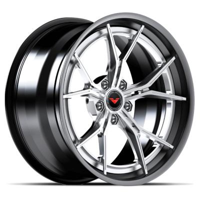 China Width 7-14J Deep Dish 3 Piece Forged Rims VMP-308 3PC Configurations for sale