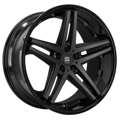 China Ekko 22 Lexani Forged Wheels Satin Black Monoblock Configurations for sale