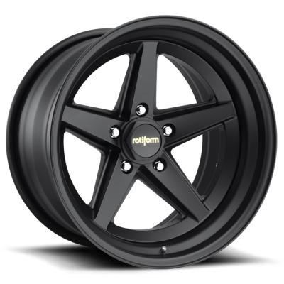 China 3PC Configurations Matt Black Rotiform 917 Wheels For Porsche 911 for sale