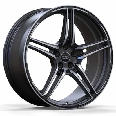 China 21'' ABT FR20 Mystic Black Alloy Wheel Set For Audi A6 for sale