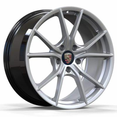 China 20'' Sliver OEM Design Forged Wheels For Porsche 718 for sale