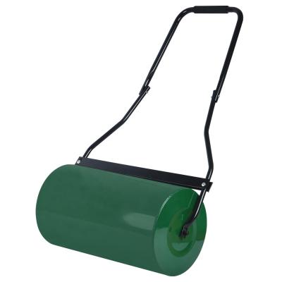 China VERTAK Roller 50CM Length Hand Push Garden Manual Water Resistant Grass Roller Lawn Sand Filled Roller for sale