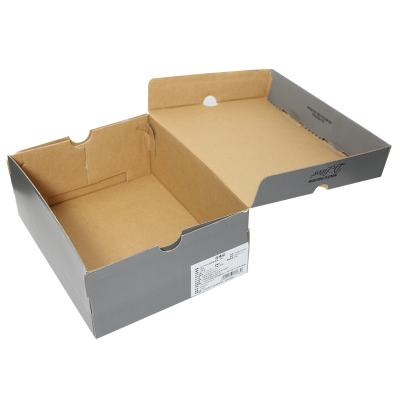 China Recyclable Wholesale Custom Cardboard Corrugated Box For Shoes Packaging for sale