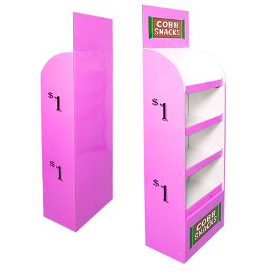 China Advertising Custom Rotating Cardboard Sunglasses Floor Display Stand Rack For Glasses , Handbags for sale