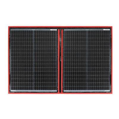 China Solar Power Is Converted To Electricity 18V 80W 160W 100W 200W Portable Foldable Solar Panel With 12V Controller Flexible Solar Panel For House Camping Travel for sale