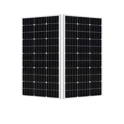 China Solar Energy is Converted to Solar Panel Kit Waterproof Monocrystalline Photovoltaic Electricity 100W 200W Module and Controller Applicable by 12V Battery Charging for sale