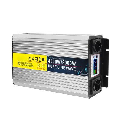 China Inverter 60hz 3000W 4000W 5000W Pure Sine Wave Car Inverter 12v Korean Type 48x22x9.5cm for sale