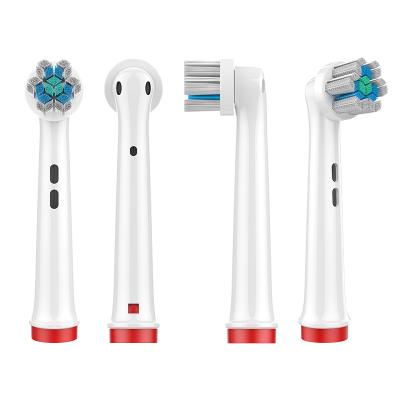 China 2022 New Arrival Hot Selling High Quality Patent 4pcs EB55-X Removable Electric Toothbrush Heads for sale