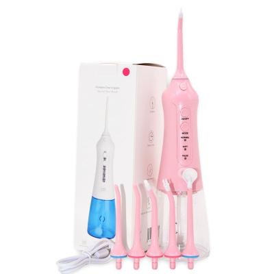 China Pulse Teeth Travel Ipx7 Toothbrush Tooth Cleaner Water Irrigator Portable Dental Cordless Oral Cordless for sale