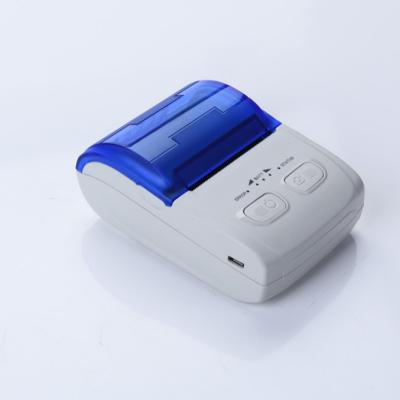 China Cheapest Portable Black Mini Receipt Printer 58mm POS Thermal Barcode Printer For Supermarket for sale