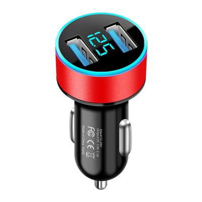 China Car 2 Ports USB Car Charger 15W 3.1A Adapter Charge Compatible With iPhone for sale