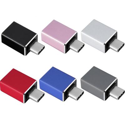 China Support TYPE-C All Devices USB C to USB Adapter Charger Wifi Travel Type C to USB 3.0 Male to Female OTG Adapter Connectors for sale