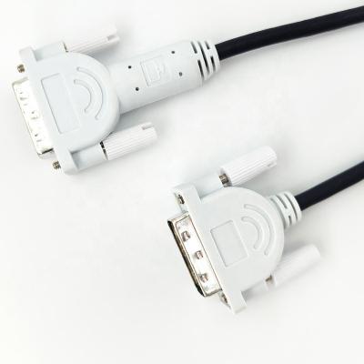 China DVI Cable 18+1 Link Camera DVI Male To Dual Male Digital Video Cable Gold Plated Game DVD Pro Laptop HDTV Ferrite Core Support for sale