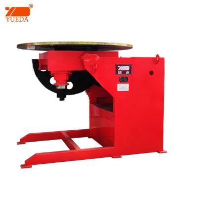 China 3000KG Support Positioner 0-120 Turntable Welding Timing Positioning For Pipe Object Rotary Welding Machine for sale