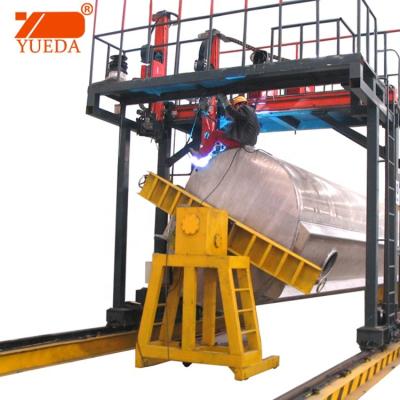 China Building material shops Yueda water tank production line automatic type welding gantry machine for tank for sale