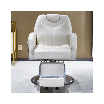 China Beautiful modern design modern wholesalewhite barber chair for sale