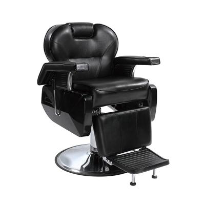 China Modern Heavy Duty Hydraulic Salon Vintage Custom Professional Tall Barber Chair for sale