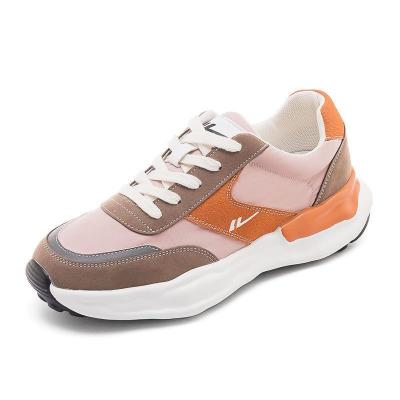 China Fashion trend 2022 hot sale quality guaranteed sneaker platform walking sport shoes female for sale