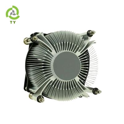 China Aluminum Cooler CPU Fan CPU Fan Cooler Heatsink Manufacturer 1U 2U for sale