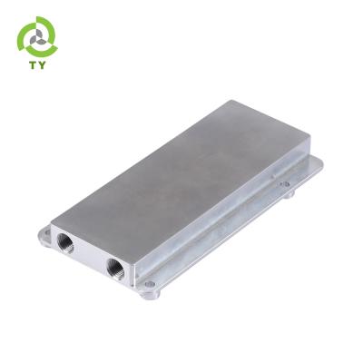 China Large Water Cooling Radiator Cooling Plate Stainless Steel Radiator Plate Liquid Cooling Plate for sale