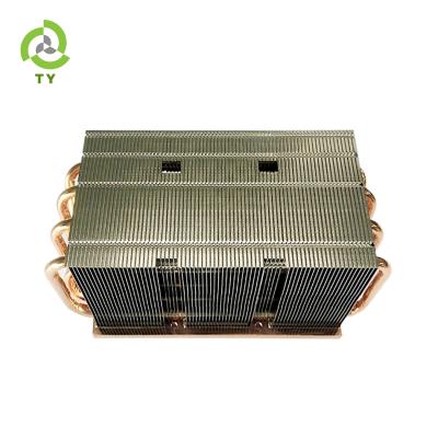 China Used In Lamps Heat Pipe Heatsink High Power LED Lamp 100w Led Heatsink 600W Field Street Light Fin Heatsink Module for sale