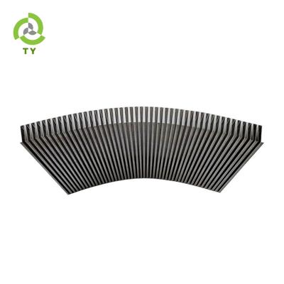 China Wholesale Aluminum Heatsink Aluminum Heatsink Custom Bent Fin Heatsinks For Different Shapes for sale