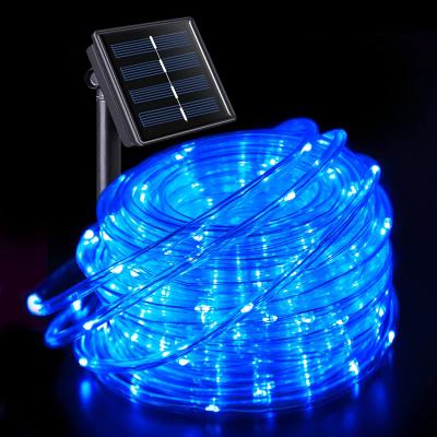 China All Festival LED Solar Copper String Light 200led Lights For Patio Garden Decor Outdoor Led Christmas Lights for sale