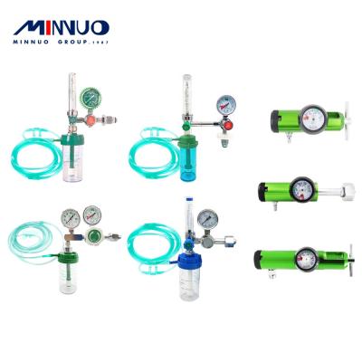 China Minnuo Brand High Quality Medical Level Use In Hospital Oxygen Gas Regulator Easy To Install Sale For Peru Manganese Oxygen Regulator for sale