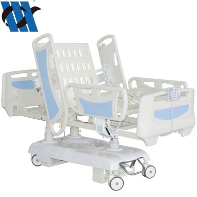 China Hospital Bed YC-E5638K(IV) China Manufacture High Quality Luxurious Electric ICU Lift Hospital Bed 8 Functions for sale