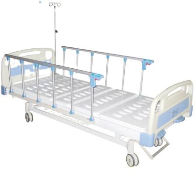 China YC-T2611K Cheap Nursing Hospital Bed Patient Manual Hospital Clinic 2 Functions Furniture Manual Medical Equipment Bed for sale