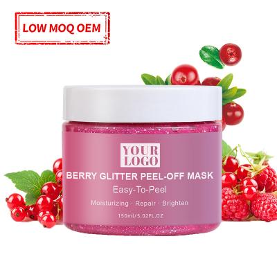 China Moisturizer Peel Pore Blackhead Cleanser Berry Glitter Peel Off Mask Moisturizing Mask Berry Glitter Natural Cleansing Mask for sale