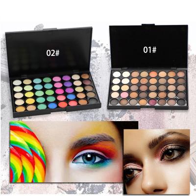 China High Dye Waterproof Eyeshadow Make Your Own Brand Makeup Private Label Custom Eyeshadow Palette 40 Colors Eyeshadow for sale