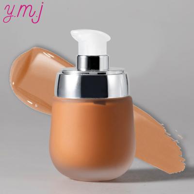 China Whitening No Logo Base Vegan Matte Full Coverage Make Up Base Waterproof Glow Cream Foundation for sale