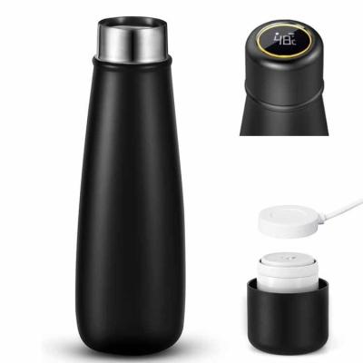 China Viable ON Amazon Wholesale Stainless Steel Vacuum Led Display Drinking Water Bottle Smart Reminder for sale