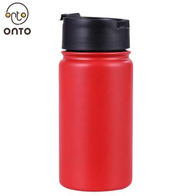 China Sustainable 12OZ/350ML Kids And Adult Double Wall Stainless Steel Sport Vacuum Metal Water Bottle for sale