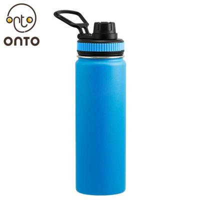 China Sustainable Customized 21OZ Powder Painting Double Wall 304 SS Thermos Water Bottle for sale