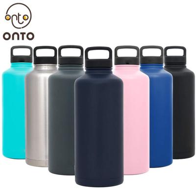 China 87OZ/2500ML Sustainable Double Wall Drinking Insulated Stainless Steel Vacuum Water Bottle for sale