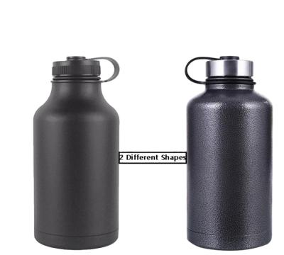 China Wholesale 64OZ Sustainable Large Hot Water Bottle , Double Wall Stainless Steel Vacuum Sport Thermo Bottle for sale