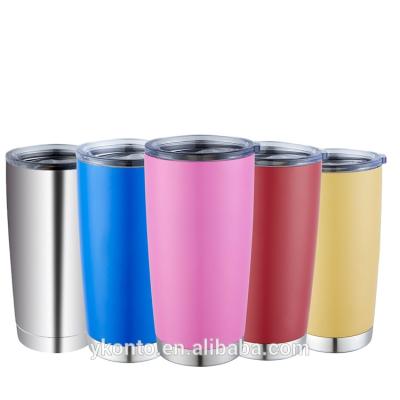 China Sustainable 20OZ Double Wall Stainless Steel Thermos Travel Vacuum Tumbler Mug for sale