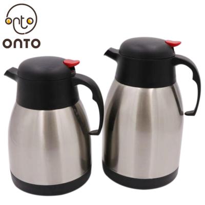 China Sustainable Korean Stainless Steel 1.2L Vacuum Coffee Pot, Stainless Steel Coffee Pot for sale